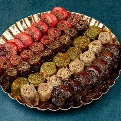 Family Gold Circle Tray Medium