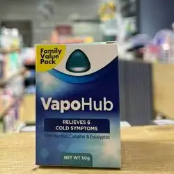 vapohub relieves 6 cold symptoms