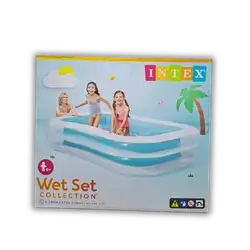 Intex square swimming pool 2.62m * 1.75m
