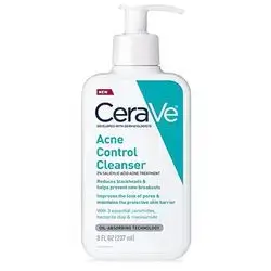 CeraVe Face Wash for Acne Skin
