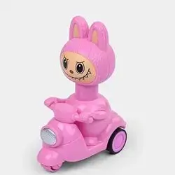 Labubu on Motorcycle