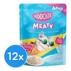 MOOCHIE - Tuna & Chicken Breast 70gx12