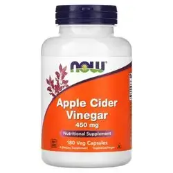 Apple Cider Vinegar 450mg 180 Veg Capsules