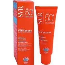 svr fluide sun secure no greasy for baby child adult spf50+50ml