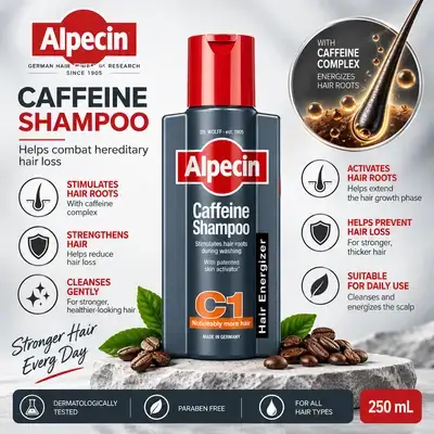 Alpecin Caffeine Shampoo C1 — 250 mL