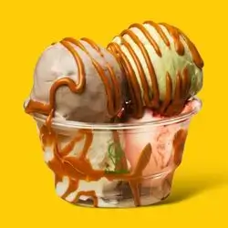 Ice Cream With Lotus Sauce- 4 Balls