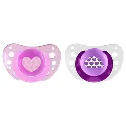 Chicco Soother Physio Air Girl 6-16M 2 Pcs