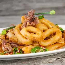 Squid Hunan Chilli Garlic