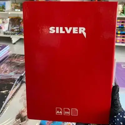 SILVER Note Book 200