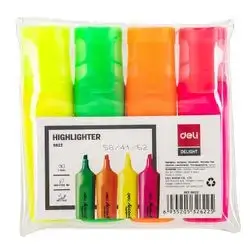 Deli 4 Coloer Highlighter