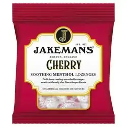 Jakemans Cherry Soothing Menthol Lozenges 73g