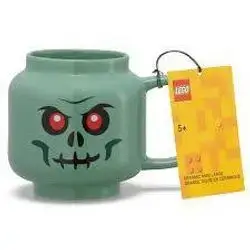 40460808 LEGO Small Ceramic Mug (Green Skeleton Face)