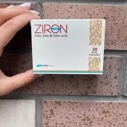 ZIRON iron,zinc,folic acid 30 oral capsul (joswe)