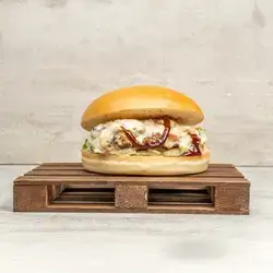Swiss Mushroom Meat Burger