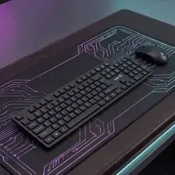 LogicGate Keyboard And Mouse Wireless LG5000-BLACK