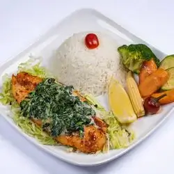 Creamy Spinach fish fillet