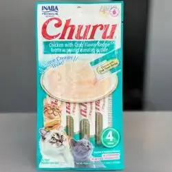Churu Chicken with Crab Flavor Recipe 4 Tubes
