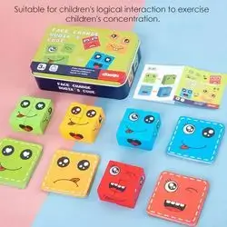 FACE CHANGING RUBIK’S CUBE TOY small size