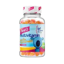 Multivitamin Pectin Gummies for Kids 60 Gummies _ Fine`s