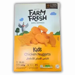 Kids Chicken Nuggets Farm Fresh 400 gm