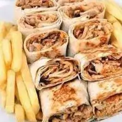 Set El Sham Beef Shawarma Saj Meal