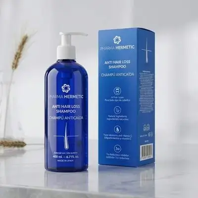 Pharma Hermetic Blue Shampoo - Anti Hair Loss 400ml