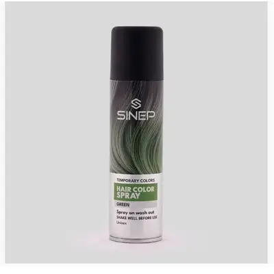 HAIR COLOR SPRAY#GREEN