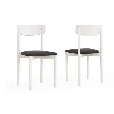 Legna Linen Chair - White