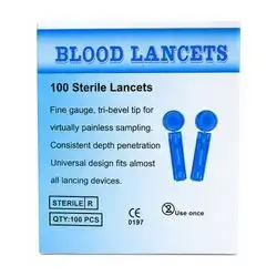 Blood Lancets 100 Pieces