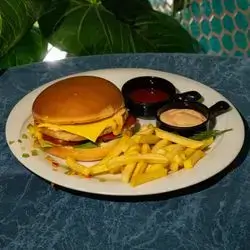 Chicken Burger With Cheese