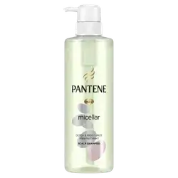 Micellar Detox & Moisturize Waterlily Extract Scalp Shampoo 530ml _ PANTENE