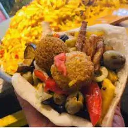 Mixed Falafel Sandwich