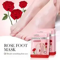 SADOER Damask Rose Exfoliating Foot Mask