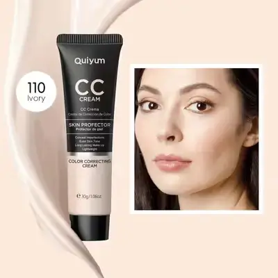 Quiyum CC Cream, Oil Control Concealer - Shade: 110 Ivory