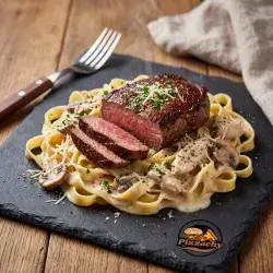 Fettuccine Steak