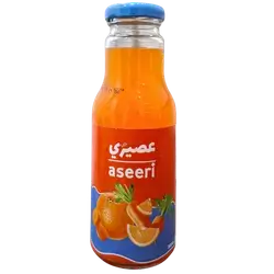 Orange and Carrot Juice (Glass Bottle, 300 ml)