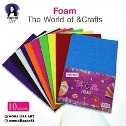 Colored Sponge for crafts
