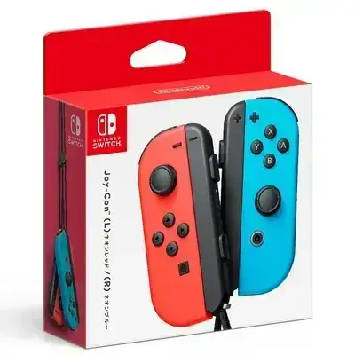 Nintendo Switch - 2 Joy-Con Controllers - Red & Blue