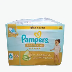 Pampers Comfort Diapers No. 6*36 Count