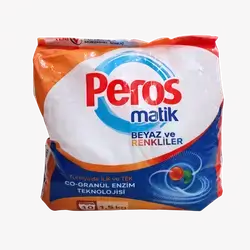 Peroz Automatic White Colored Laundry Powder 1.5 kg