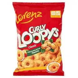 Lorenz Curly Loopys Classic With Peanuts 120 Gm
