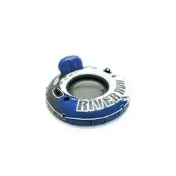 River Run™ 1 Inflatable Floating Lake Tube - Blue