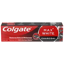 Colgate Max White Charcoal Toothpaste