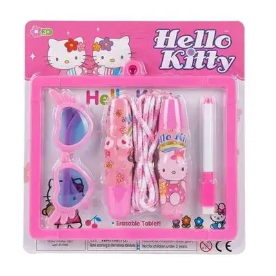 Kids Activity Combo Set – Whiteboard, Sunglasses & Jump Rope (Random Color)