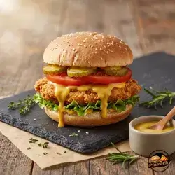 Honey Mustard Burger