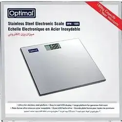 Optimal, Stainless Steel Electronic Scale