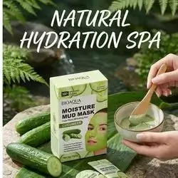 BIOAQUA Moisture Mud Mask Cucumber – 8g x 10pcs