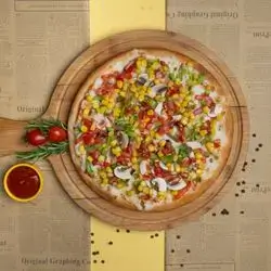 Chicken Vegetable Pizza