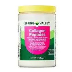 spring valley collagen peptides type 1&3 keto & paleo formula 255g