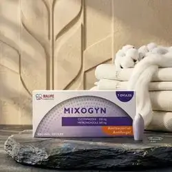 Mixogyn (Clotrimazole 200mg + Metronidazole 500mg) 7 Vaginal Ovules